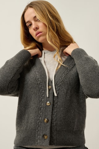 Gilet en cachemire Selena - Gris