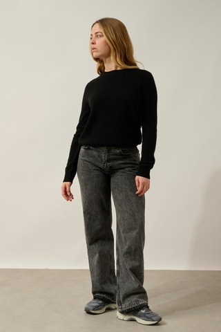 Pull en cachemire Vaiana - Noir