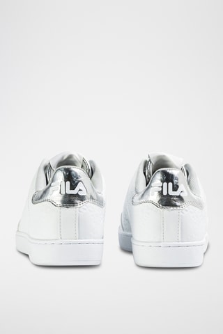 Baskets Courtbay - Blanc et argenté