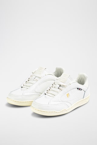 Baskets en cuir Slantshot - Blanc
