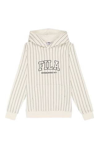 Sweat à capuche Rifredi - Beige et bleu foncé