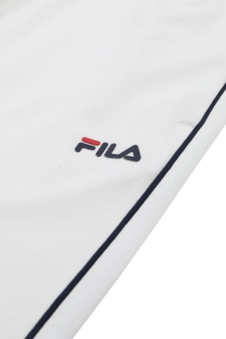 Pantalon regular de survêtement Sagano - Blanc et bleu foncé