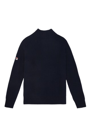 Pull en laine Giovanni - Bleu foncé