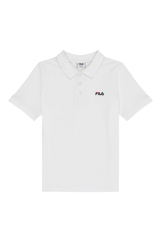 Polo regular Piaggia - Blanc