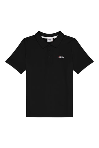 Polo regular Piaggia - Noir