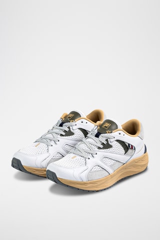 Baskets en cuir Neon - Blanc