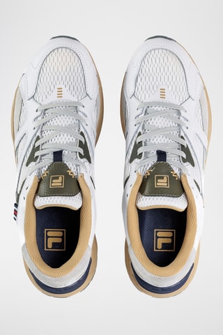 Baskets en cuir Neon - Blanc