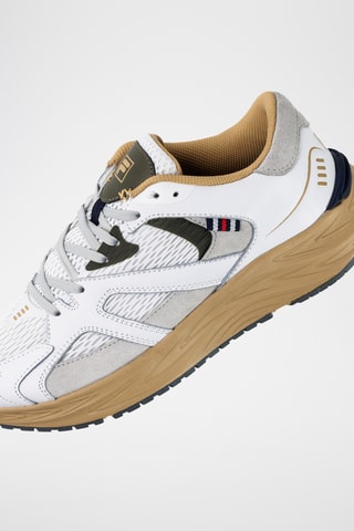 Baskets en cuir Neon - Blanc