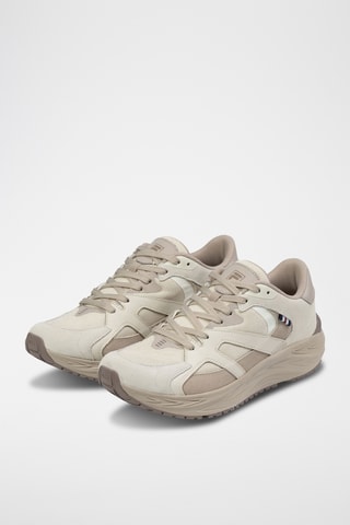 Baskets en cuir Neon - Blanc