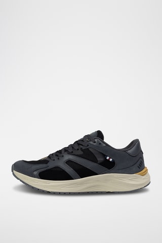 Baskets en cuir Neon - Noir