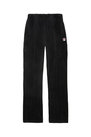 Pantalon straight en velours Adriano - Noir