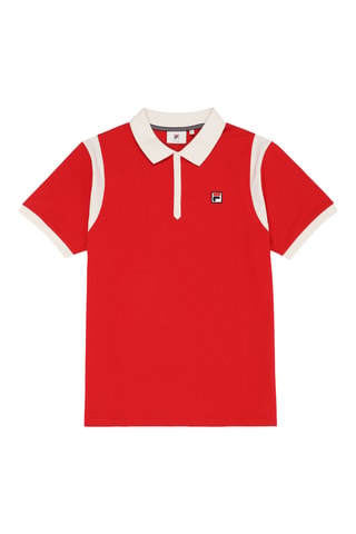 Polo regular Casoli - Rouge