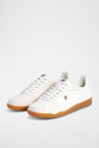 Baskets en cuir Slantshot - Blanc