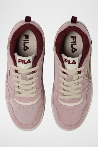 Baskets en nubuck Riser - Rose clair