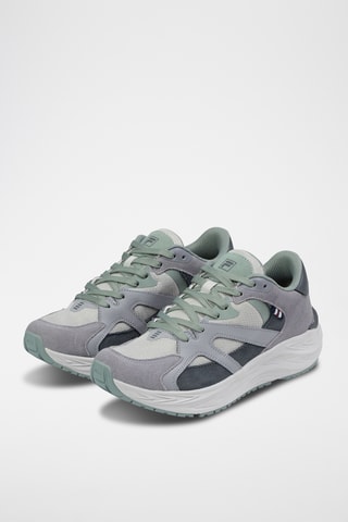 Basket en cuir Neon - Violet