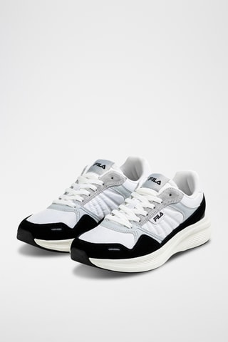 Baskets en cuir Skyleap - Blanc et noir