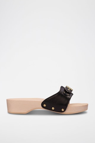 Sandalias de piel Pescura - Negro