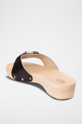 Sandalias de piel Pescura - Negro