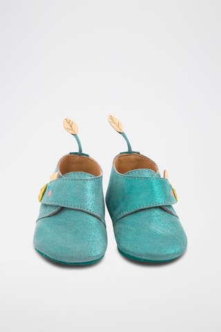 Chaussons en nubuck oie Le voyage d'Olga - 6 à 12 mois - Bleu