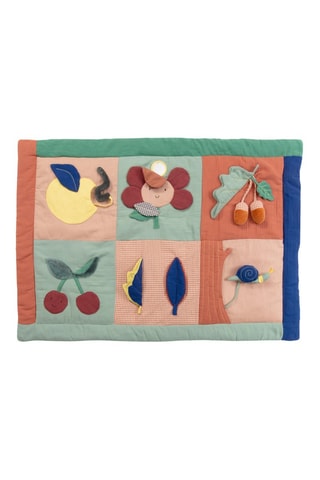 Tapis d'éveil en lin Pomme des bois - Dès la naissance