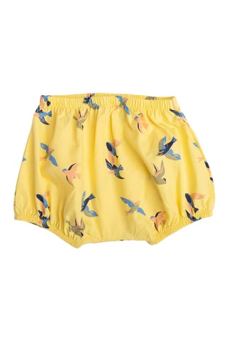 Bloomer en coton biologique - 3 mois - Jaune