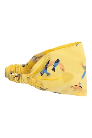 Bandeau en coton biologique - Jaune