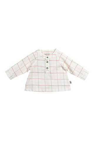Blouse en coton biologique - 12 mois - Écru