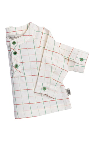 Blouse en coton biologique - 12 mois - Écru