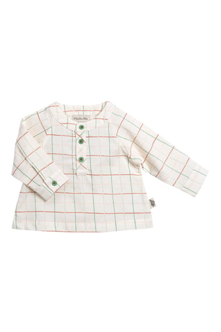 Blouse en coton biologique - 18 mois - Écru