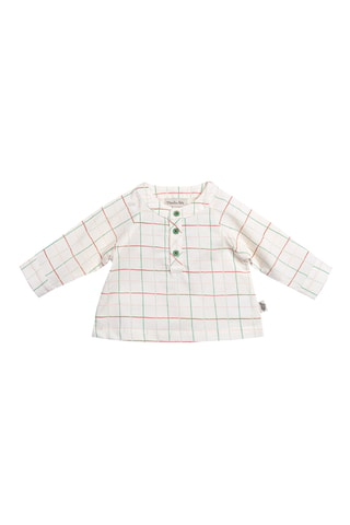 Blouse en coton biologique - 18 mois - Écru