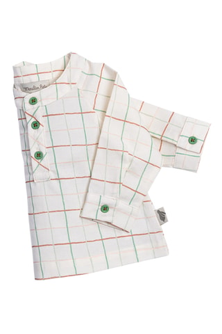 Blouse en coton biologique - 18 mois - Écru