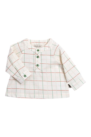 Blouse en coton biologique - 18 mois - Écru