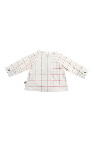 Blouse en coton biologique - 6 mois - Écru
