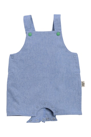 Salopette-short - 3 mois - Bleu