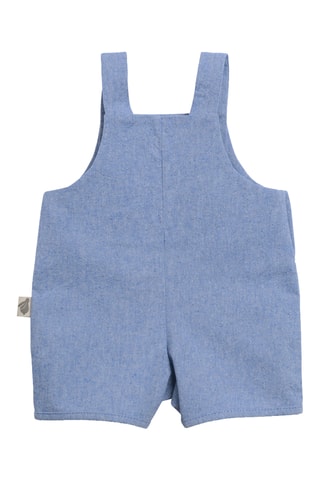 Salopette-short - 3 mois - Bleu