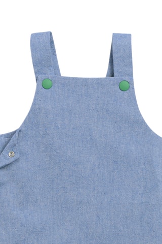 Salopette-short - 12 mois - Bleu
