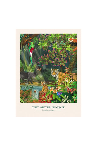 Affiche paradis exotique - Dès 3 ans