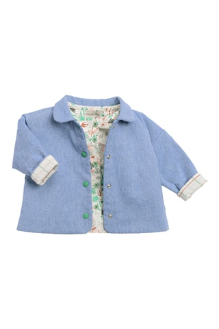 Veste en coton biologique - 18 mois - Bleu