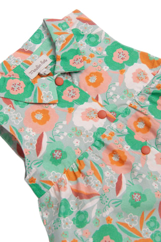 Robe en coton biologique - 18 mois - Multicolore