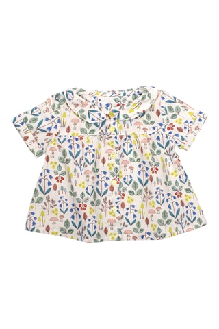 Chemisier en coton biologique - 3 mois - Multicolore