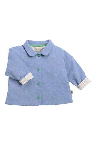 Veste en coton biologique - 12 mois - Bleu