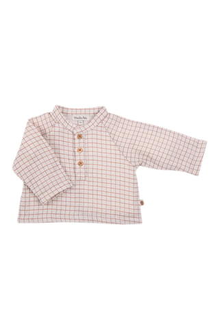 Blouse en coton biologique - 3 mois - Beige
