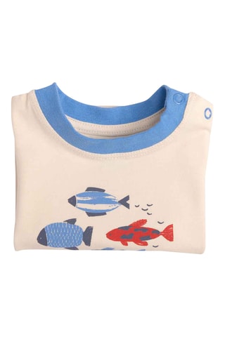 T-shirt - 12 mois - Écru