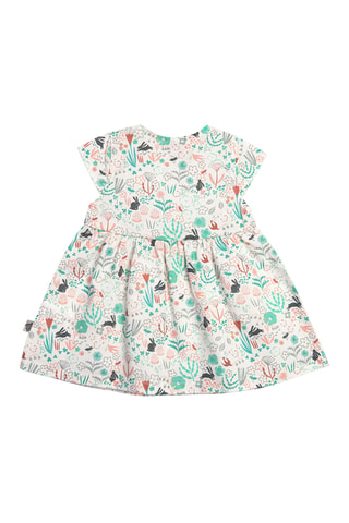 Robe en coton biologique - 18 mois - Écru