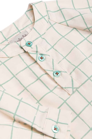 Blouse en coton biologique - 6 mois - Écru