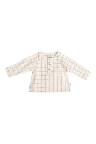 Blouse en coton biologique - 24 mois - Écru
