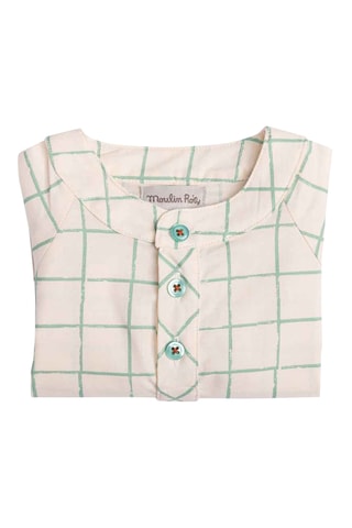 Blouse en coton biologique - 24 mois - Écru