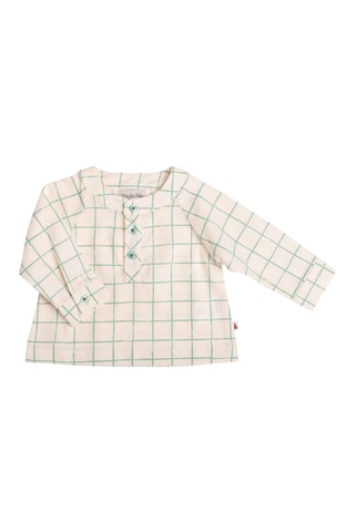 Blouse en coton biologique - 18 mois - Écru