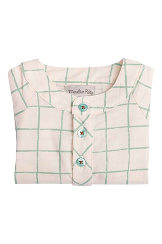 Blouse en coton biologique - 18 mois - Écru