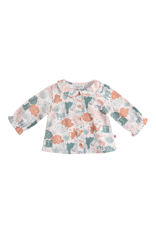 Chemisier en coton biologique - 3 mois - Beige